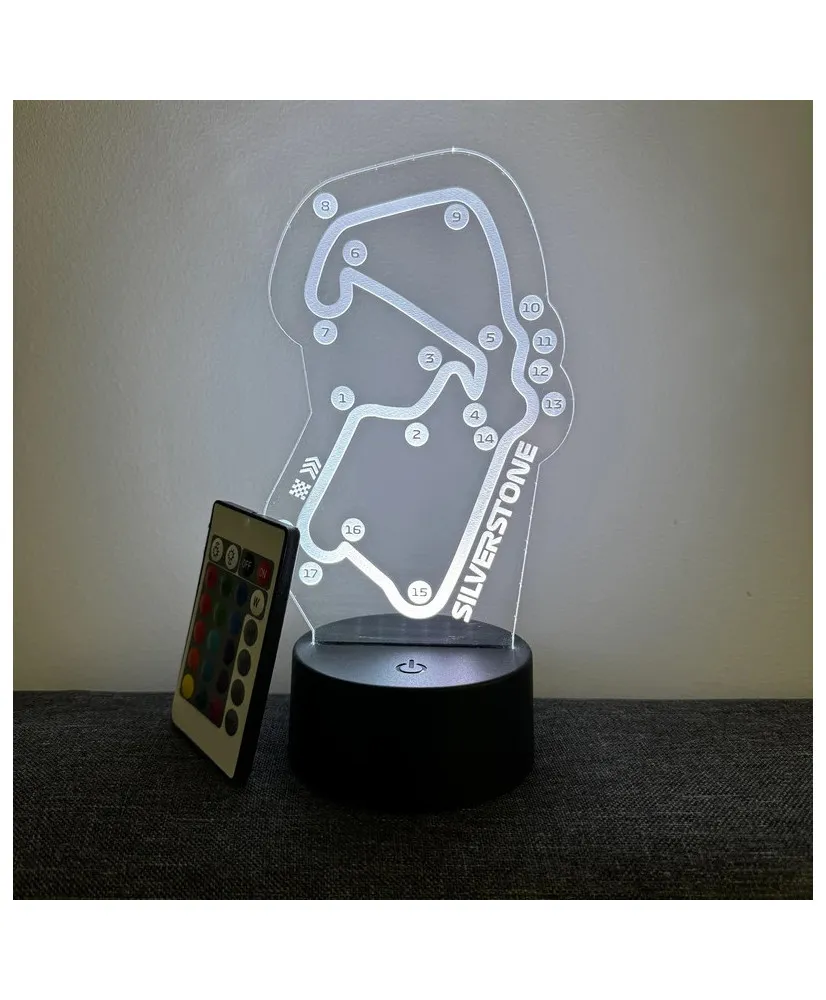 UK – Silverstone Circuit Lámpara LED