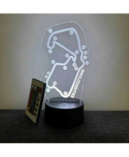 UK – Silverstone Circuit Lámpara LED