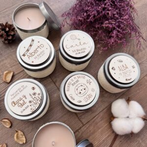 Velas decorativas para Bautizos